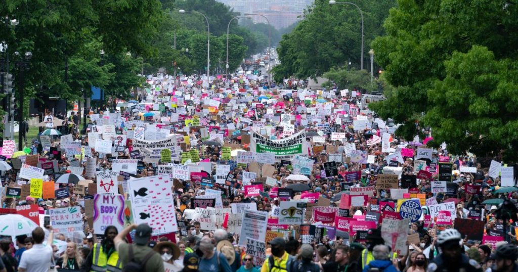 Tens of thousands join pro-abortion protests across the United States