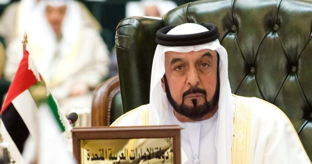 The President of the United Arab Emirates passes away