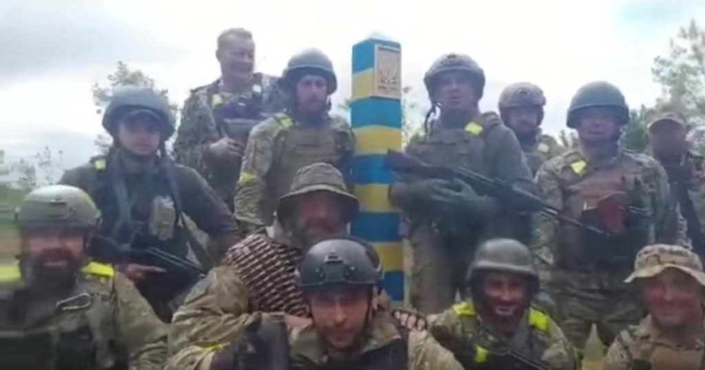 Ukrainian soldiers on the Russian border: "our counterattack"