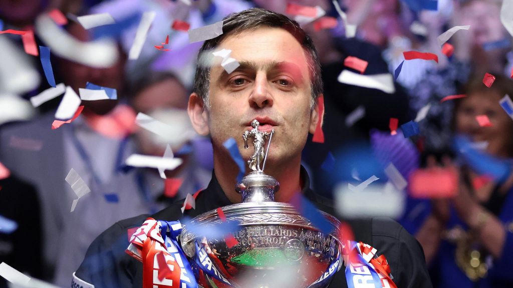 World Snooker Championship: Ronnie O'Sullivan wins record title against Judd Trump - Pure feelings after winning the final