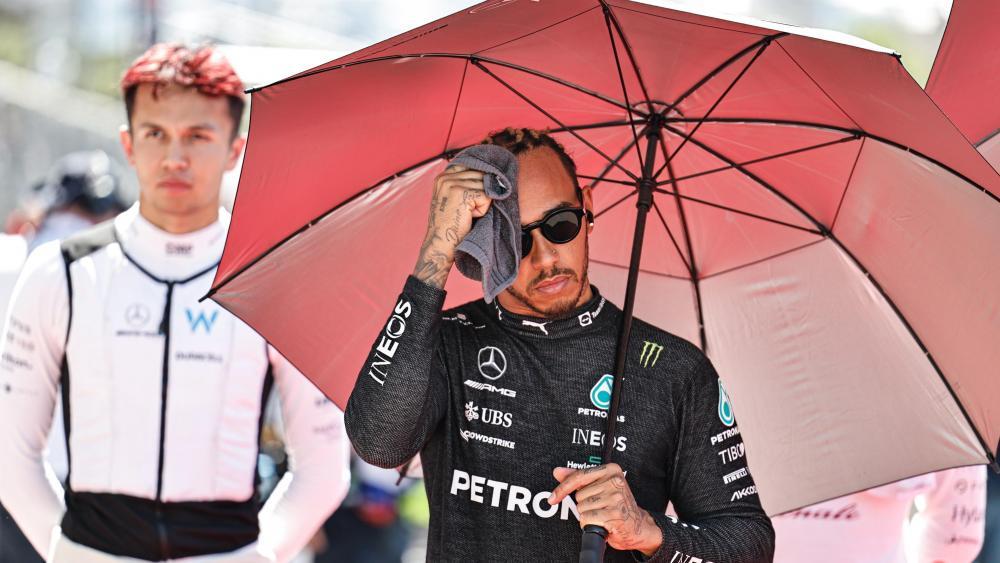 Because of Mercedes jumping: Hamilton is threatened with a forced fracture - Formula 1
