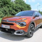 The new C4 Citroen in the test