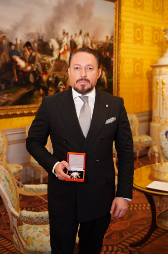 Clemens Holmann receives the Grand Medal of Honor for his services to the Republic of Austria