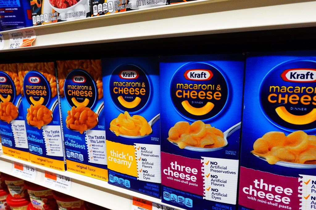 Kraft Macaroni & Cheese changed its name to Kraft Mac & Cheese