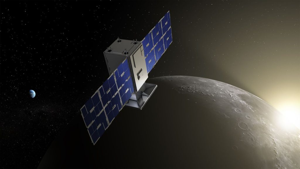 NASA sends small satellites to the moon