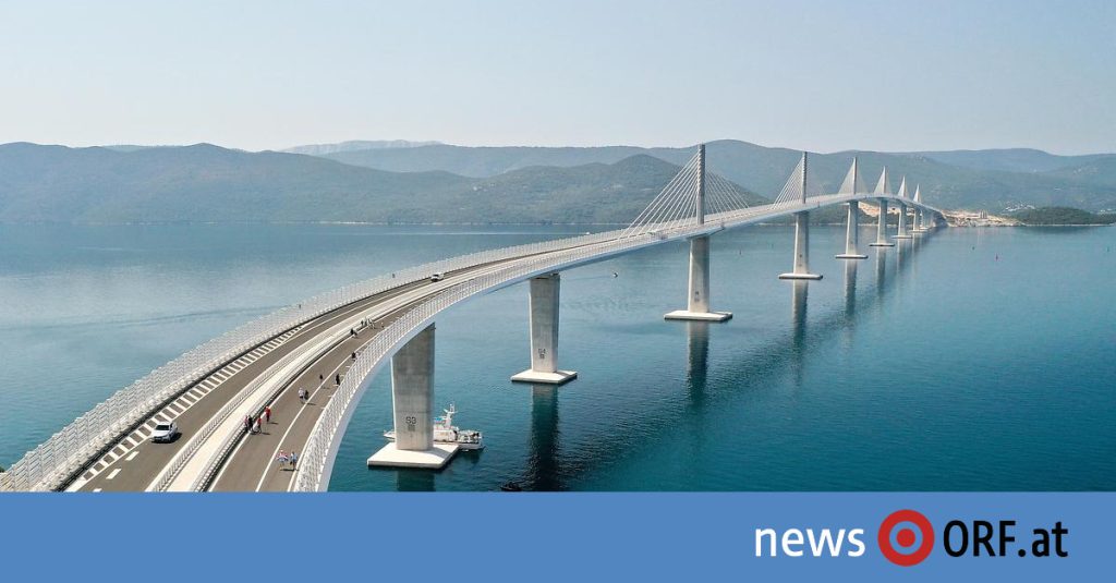 "Croatian dream": operation of a bridge over the Adriatic