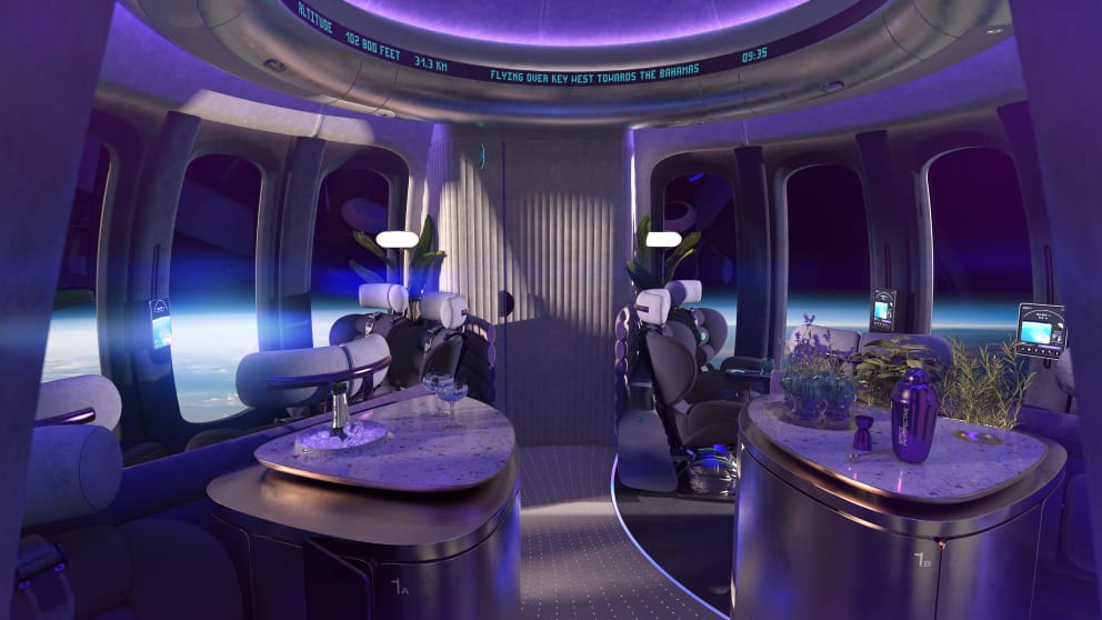 The bar on the edge of space - travelers can renew themselves here