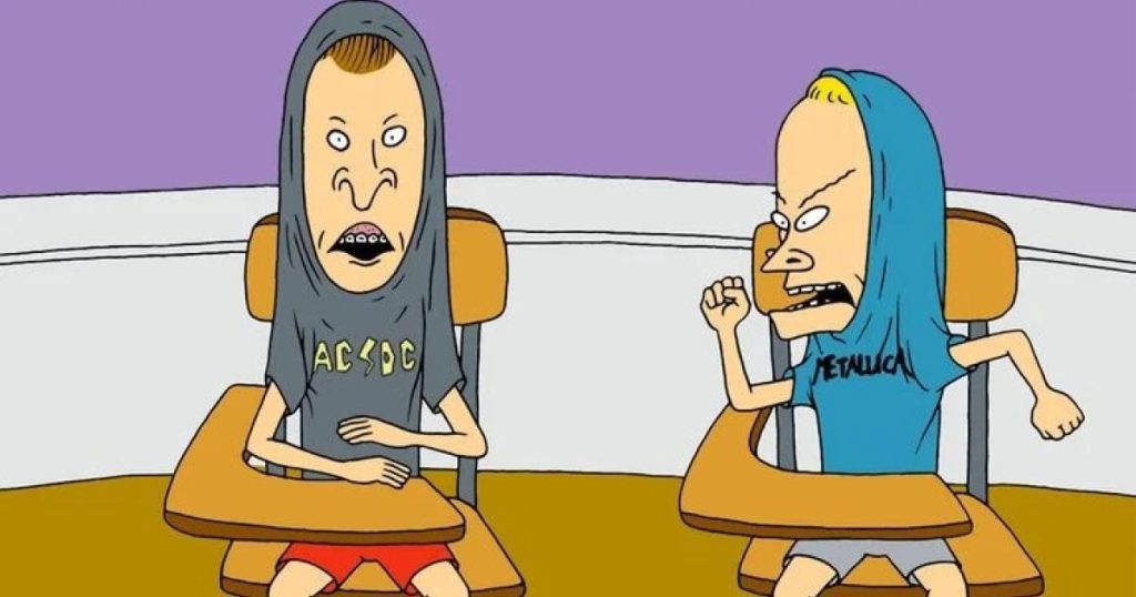 Heh heh: "Beavis and Butthead" with new episodes from August 4th