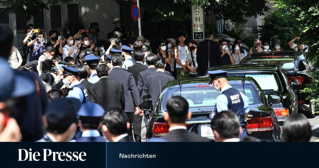 Shinzo Abe's body has been transported to Tokyo