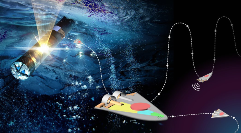 Small robots scan lakes on other planets