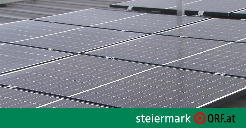 Solar energy storage pilot project - steiermark.ORF.at
