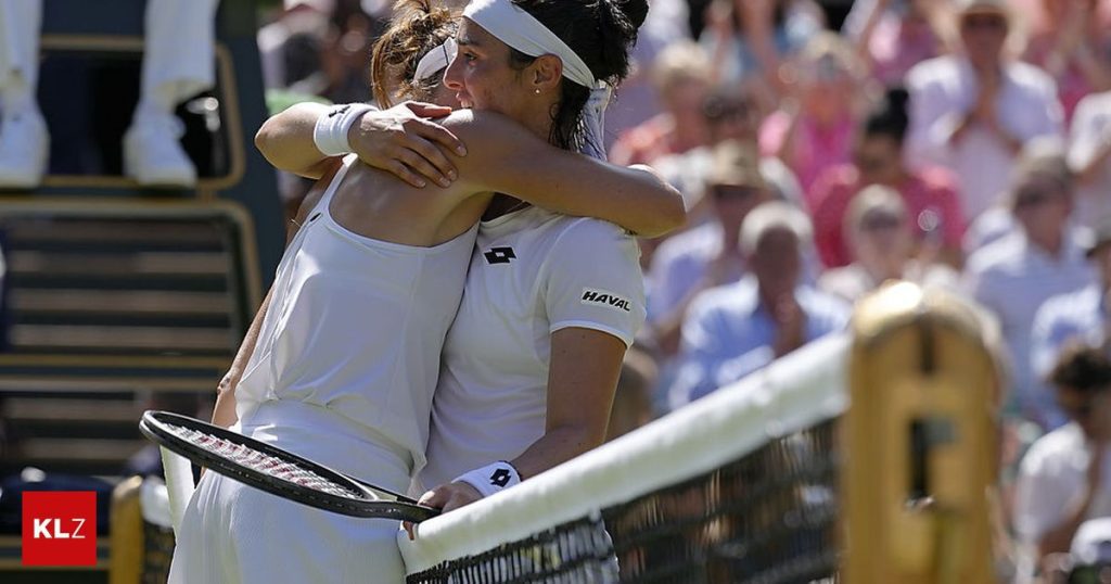 Tennis at Wimbledon: Ons Jabeur halts Tatjana Maria's track in the final