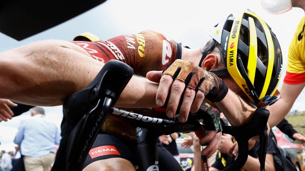Tour de France: Tadej Pogacar loses his yellow jersey - Jonas Vingegaard triumphs on top of the Alps