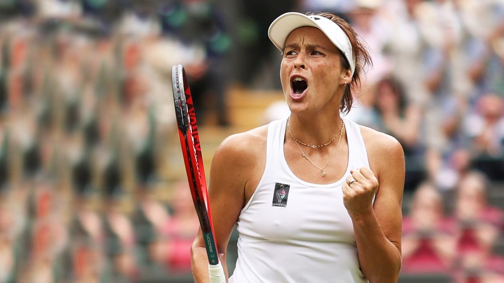 Wimbledon: Tatiana Maria retained the lead against Julie Niemeyer in the German quarter-finals