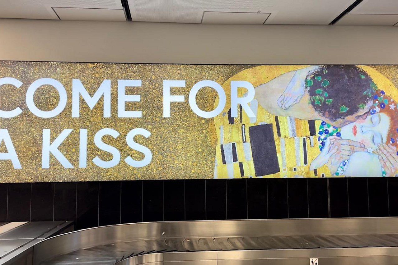 kiss airport poster