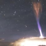 Giant electric beam up to 80 kilometers