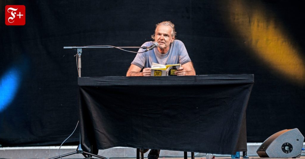 Wolf Hass reads from Brenner's new thriller at "Summer in the City" in Frankfurt