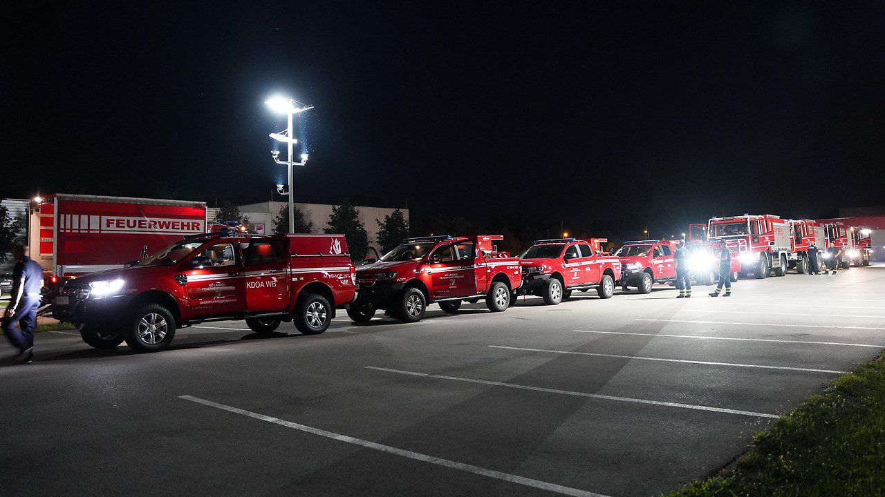 Forest fire vehicles