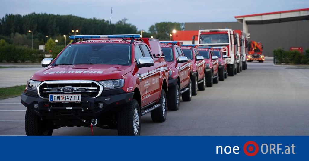 Forest fires: specialists help in France