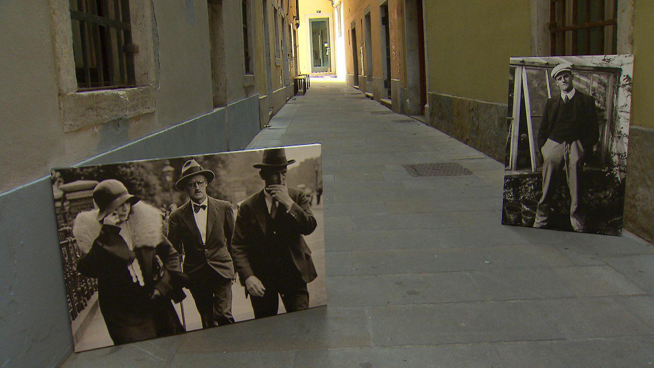 Pictures of James Joyce in Kavanaugh in Trieste