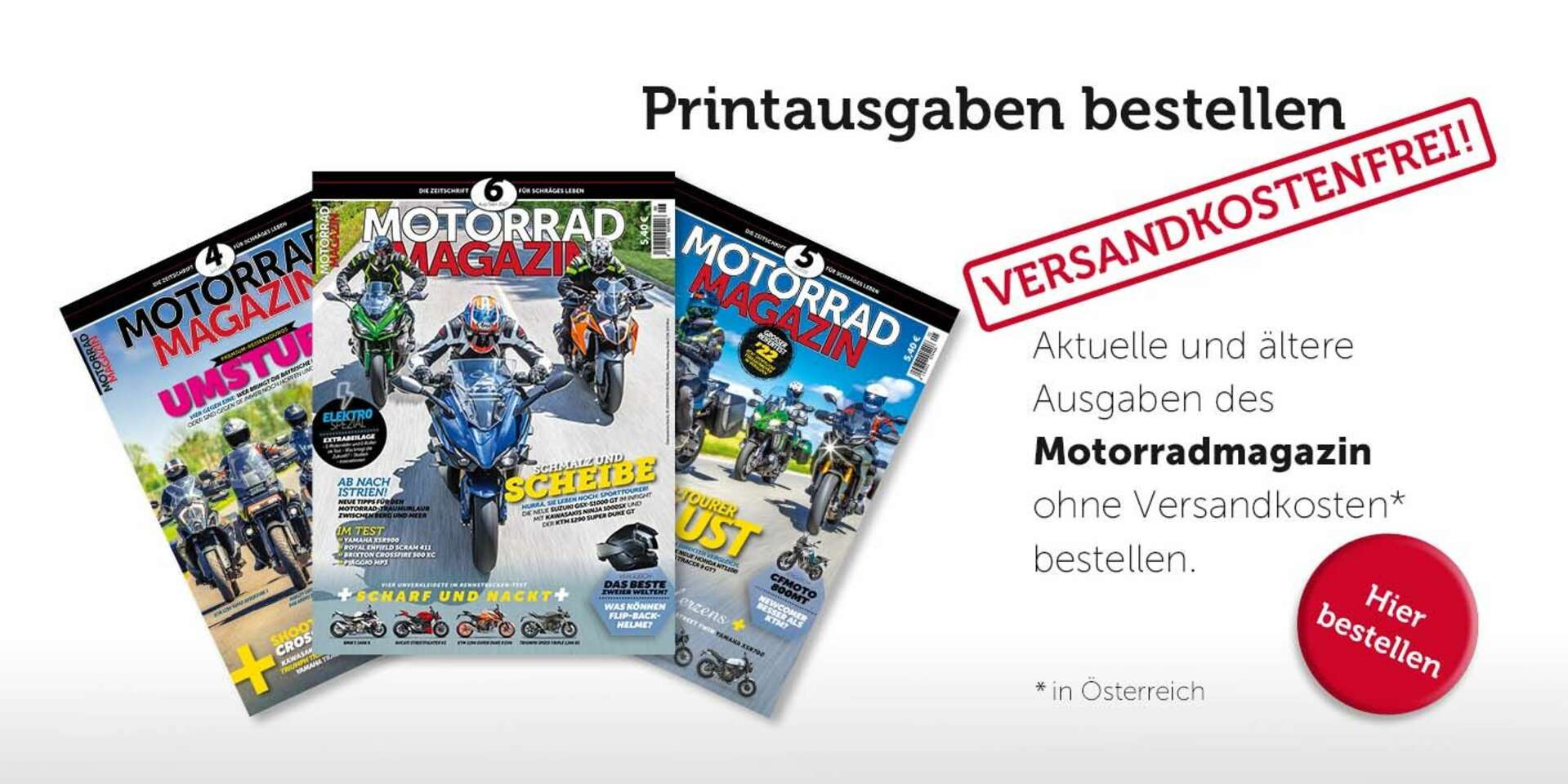 Order the print edition of Motorcycle Magazine