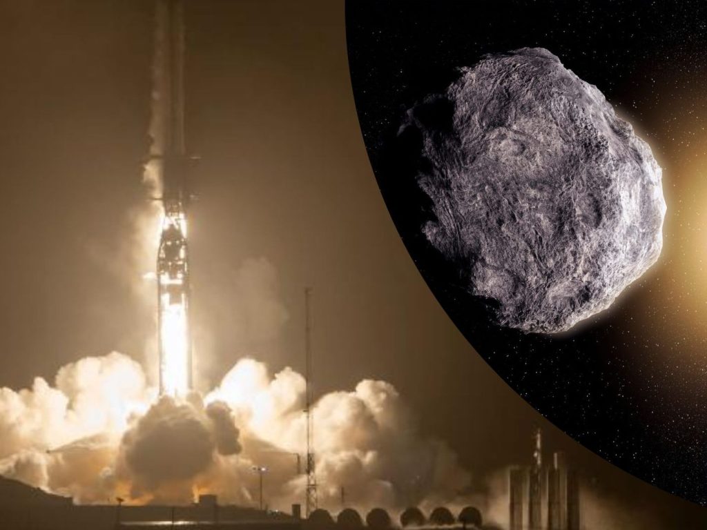 A spacecraft collided with asteroids worth $330 million