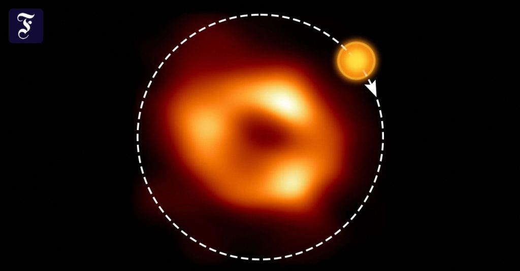 Alma discovers hot gas near our black hole