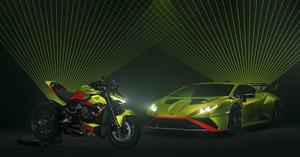 Ducati introduces the Streetfighter V4 Lamborghini