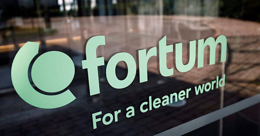 Finnish energy company Fortum wants to get a loan from the Finnish state