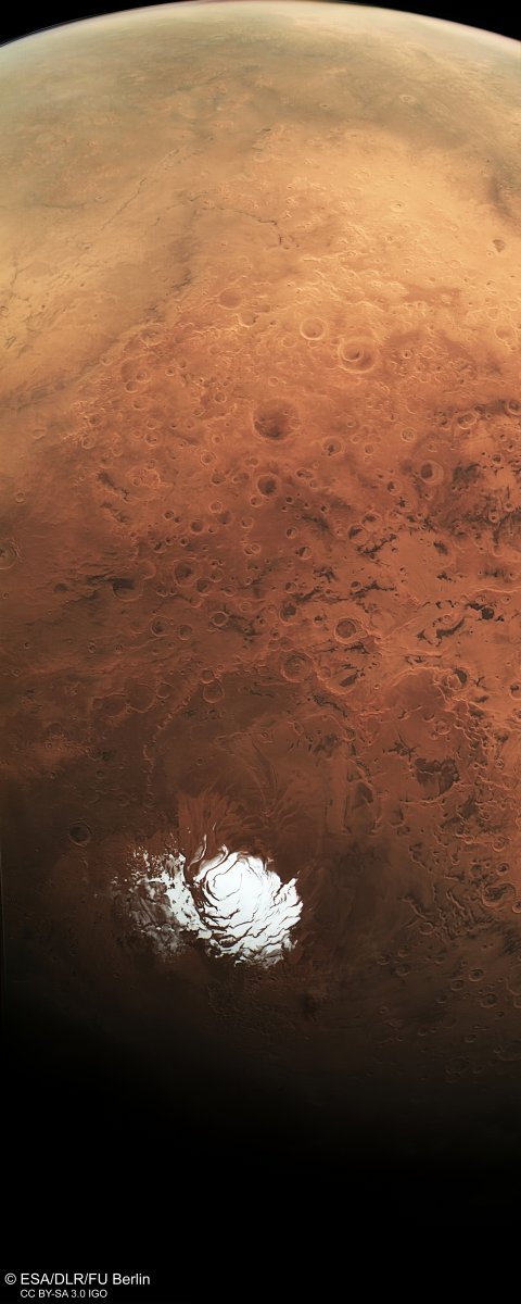 New doubts about the exciting discovery: but there is no liquid water at the south pole of Mars?