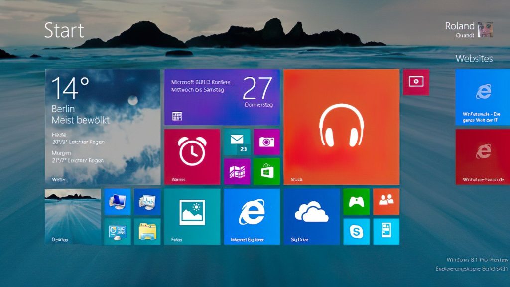 Windows 8: Concept images published from the development stage