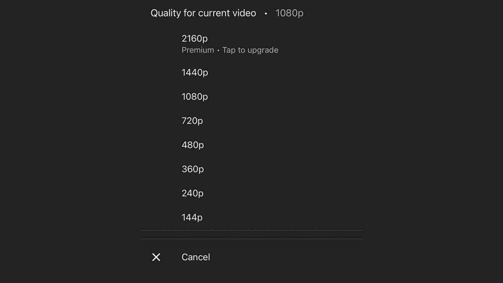 YouTube tests premium exclusives for 4K video resolution