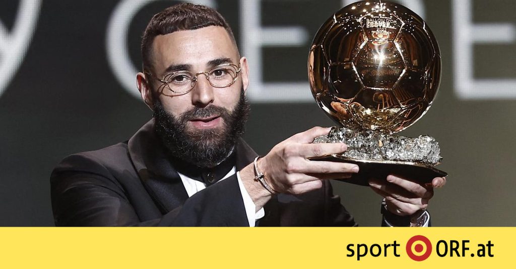 Prize: Benzema honored with the Ballon d'Or for the first time