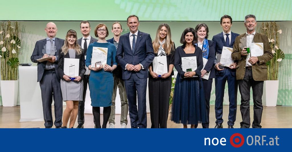 Scientific awards for ten researchers - noe.ORF.at