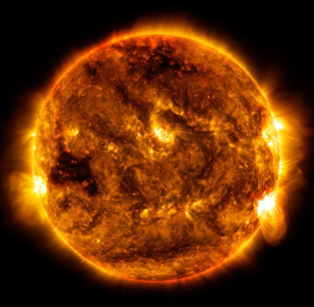 NASA close up of the sun