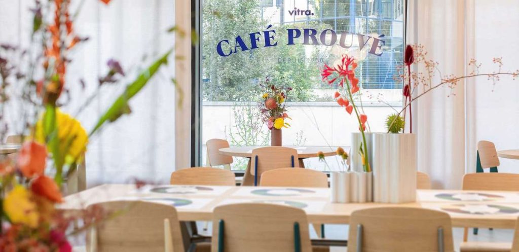 Furniture meets coffee: Pop-Up “Café Prouvé”