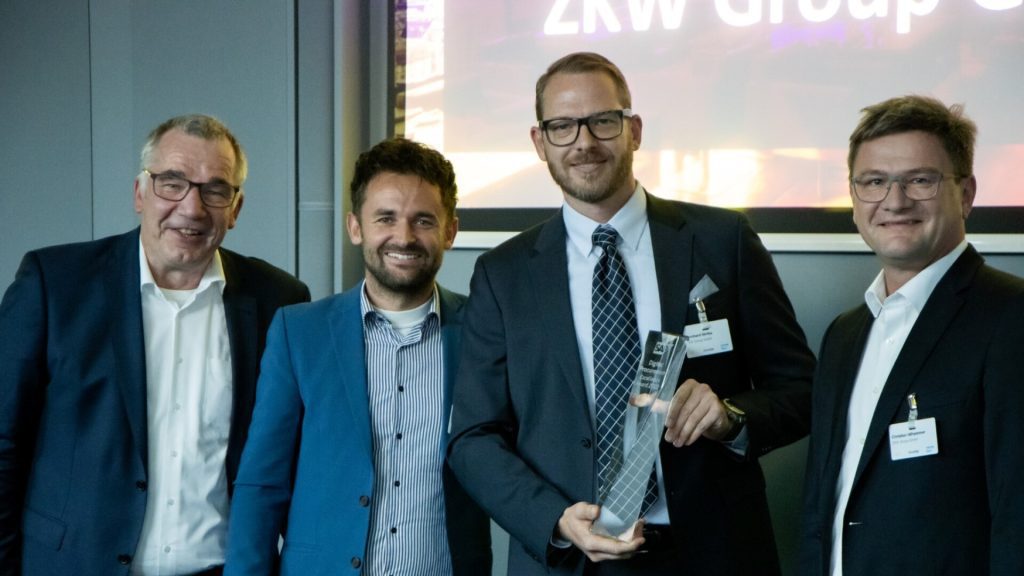 Award - SAP Award for lighting system manufacturer Wieselburg ZKW
