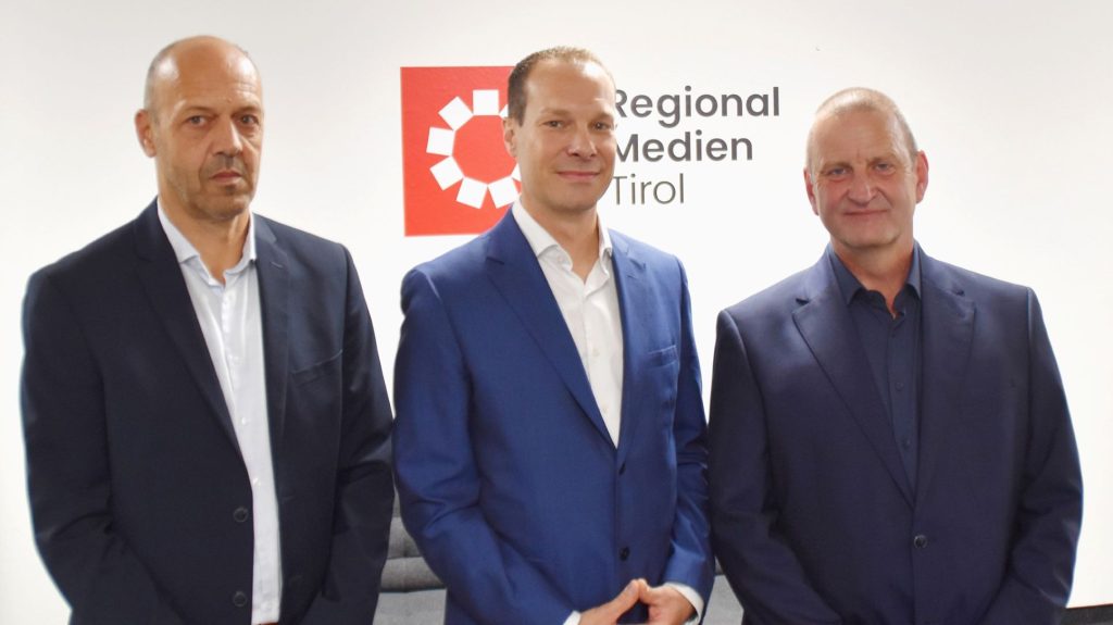 The new administrative duo at RegionalMedien Tirol