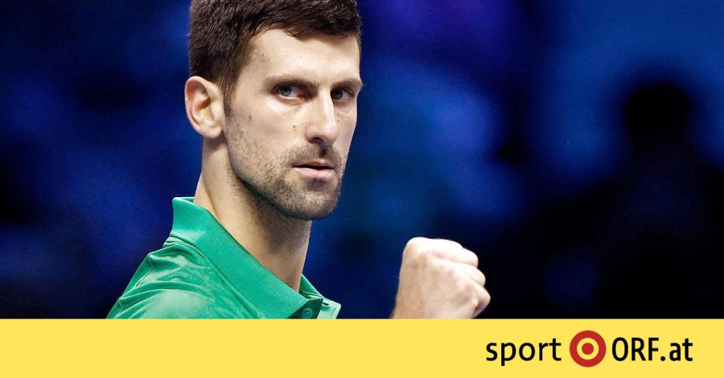 Tennis: Djokovic starts by winning the ATP Finals