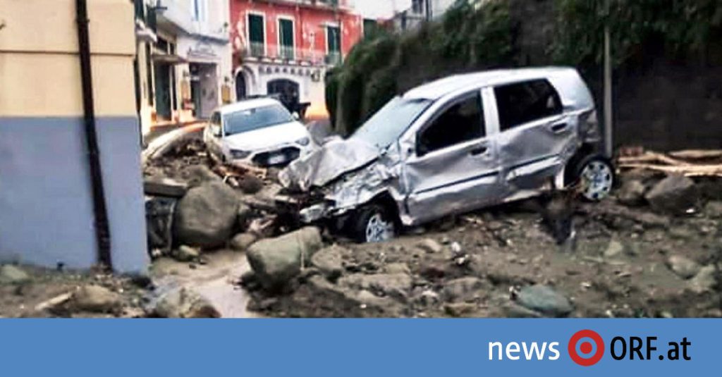Ischia: One dead and twelve missing after a landslide