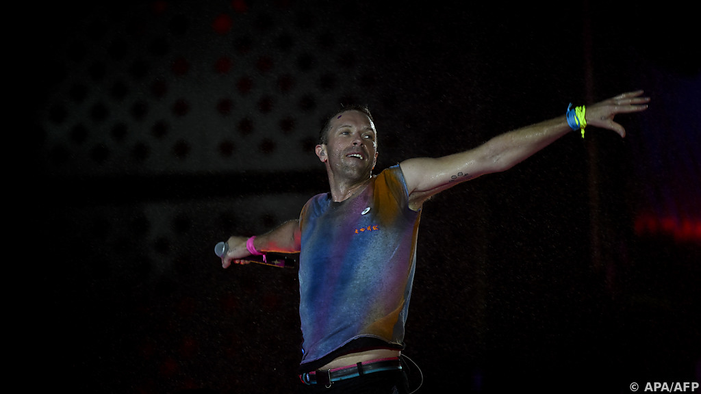 British band Coldplay gave a record concert in Buenos Aires