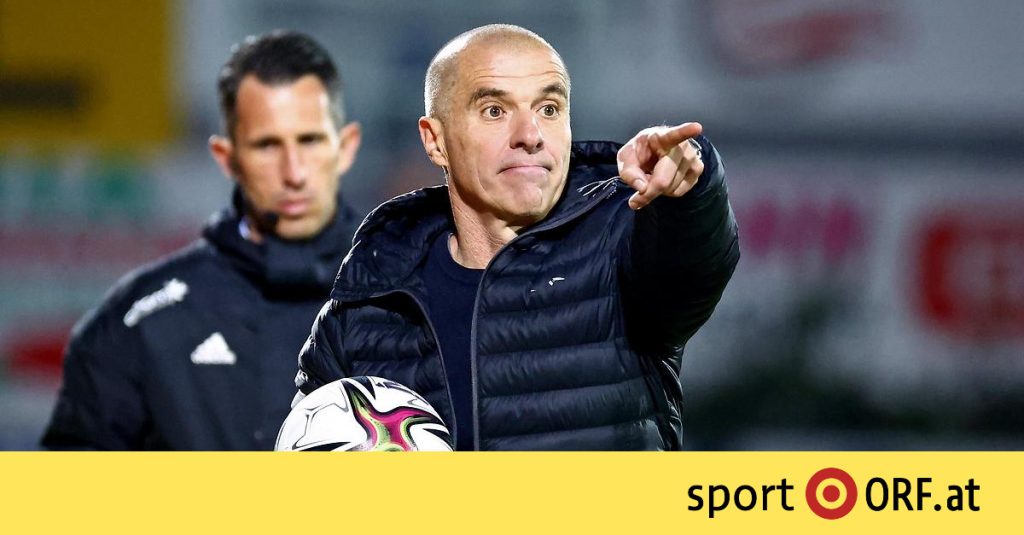 Bundesliga: Hartberg must hand over to his coach