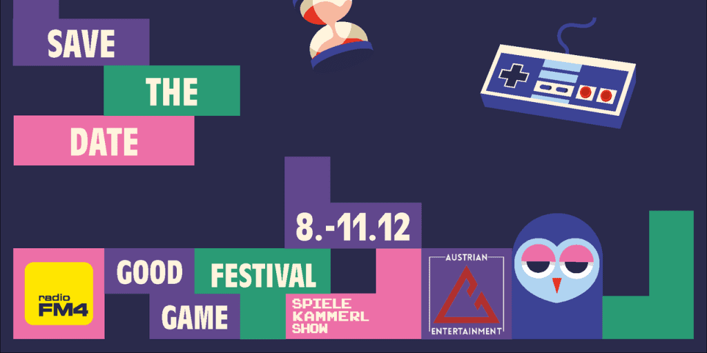 Banner fürs Good Game Festival 2022