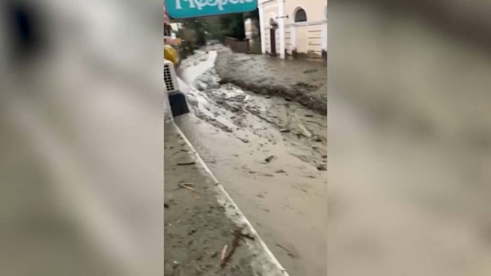 Landslide after a storm on the Italian island of Ischia: many dead and missing