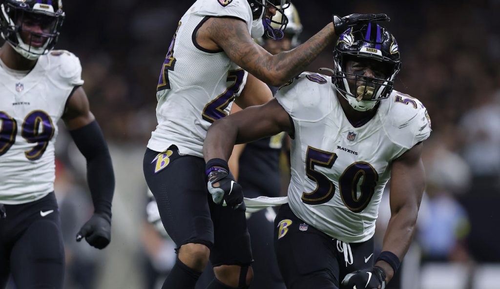 NFL Summary: New Orleans Saints vs Baltimore Ravens 13:27