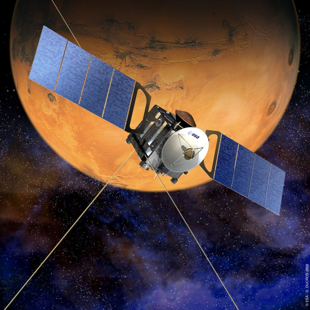 'Unique record': ESA's Mars Express probe serves as relay for seventh mission