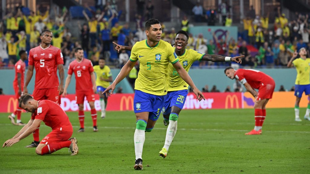 World Cup 2022: Brazil advance to the round of 16 - Casemiro breaks the Swiss fortress with a dream goal