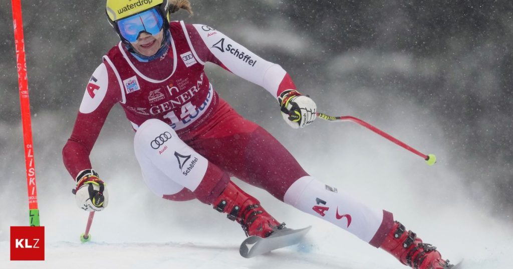 Lake Louise: Miriam Buechner had the best time in the second practice session