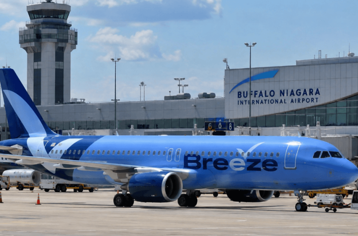 Breeze Airways Announces New Nonstop Flights From Buffalo to Myrtle Beach and Charleston for Summer 2027